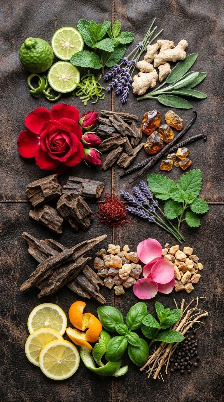 Raw perfume materials